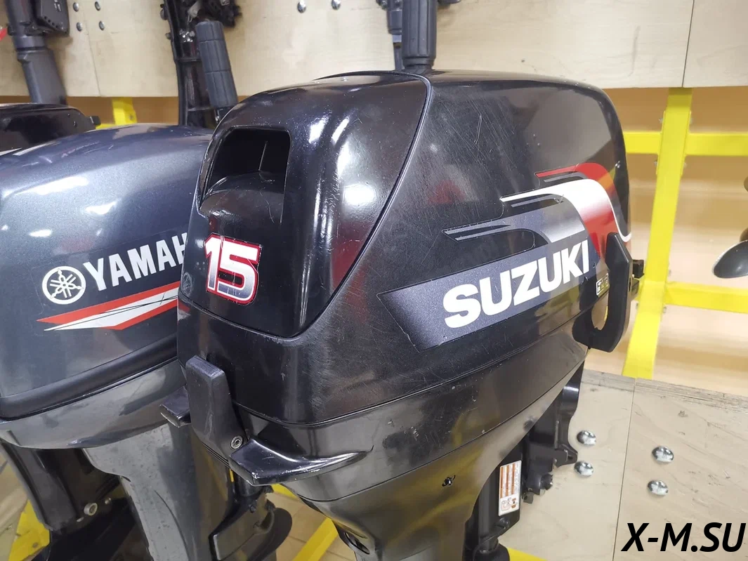 Лодочный мотор SUZUKI DT15 2T Б/У Лодочный мотор SUZUKI DT15 2T Б/У