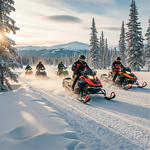 ТОП-3 лучших снегоходов на гусенице 500 мм до 600 тысяч рублей в 2025 - 2026 году