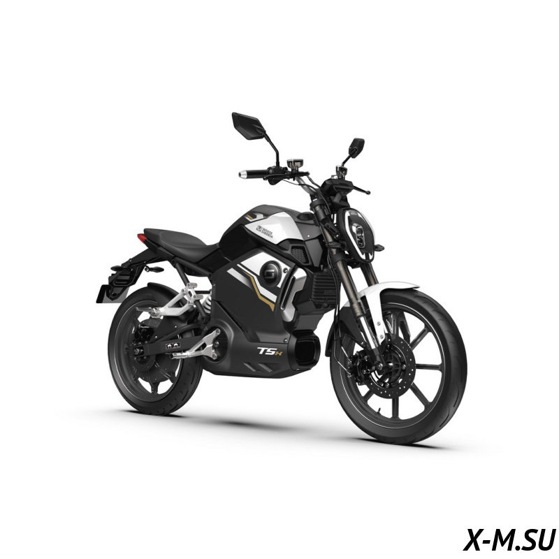 Электромотоцикл WHITE SIBERIA SUPER SOCO TSX (Черный) Электромотоцикл WHITE SIBERIA SUPER SOCO TSX (Черный)