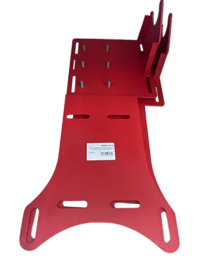 Плита подмоторная мотобуксировщик IKUDZO реверс 4мм, красный